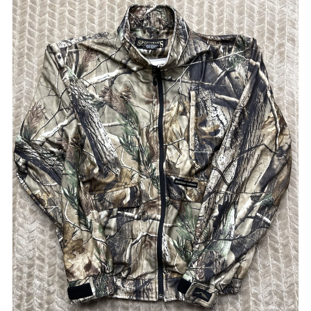 Sportsman's Warehouse Outfitter Realtree Mens Size Medium‎ Camo Hunting Jacket